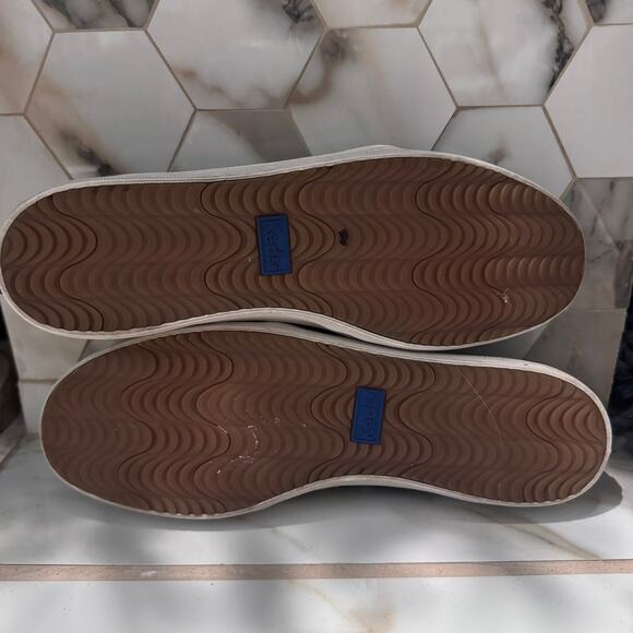 Keds x Kate Spade Double Decker Quilted Black Velvet Gold Stud Slip-On Sneakers9 - Picture 12 of 12